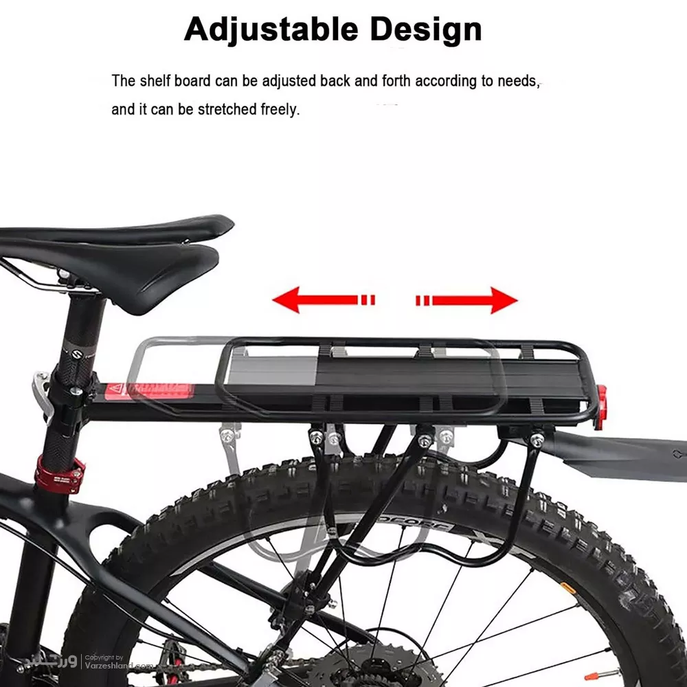 ترکبند پارویی آلومینیوم با گلگیر کد 1642 - ورزشلند