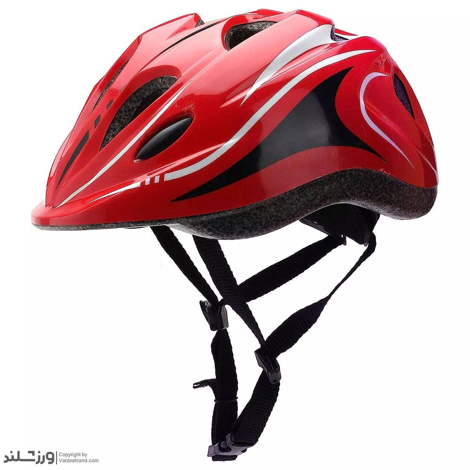 00 کلاه دوچرخه سواری مدل Red Lightning کد 1361 - Image 1