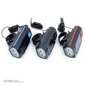 چراغ جلوی دوچرخه نیترو خورشیدی کد 1599