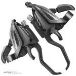 دسته دنده 21 دنده EF500 SHIMANO شیمانو اصلی کد 1689