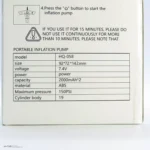 پمپ باد و پاوربانک ماشین و موتور و دوچرخه  HQ-058 کد 1816 - Image 18