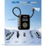 پمپ باد و پاوربانک ماشین و موتور و دوچرخه  Z-car X6 کد 1817 - Image 6