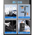 پمپ باد و پاوربانک ماشین و موتور و دوچرخه A6 کد 1819 - Image 13