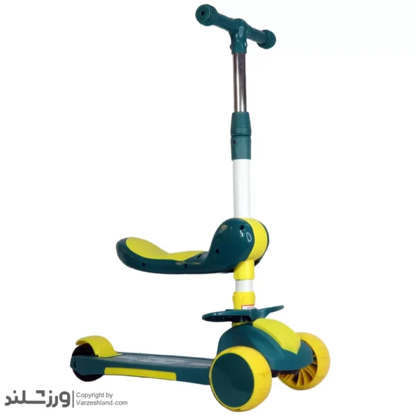 اسکوتر موزیکال QY-605A سبز