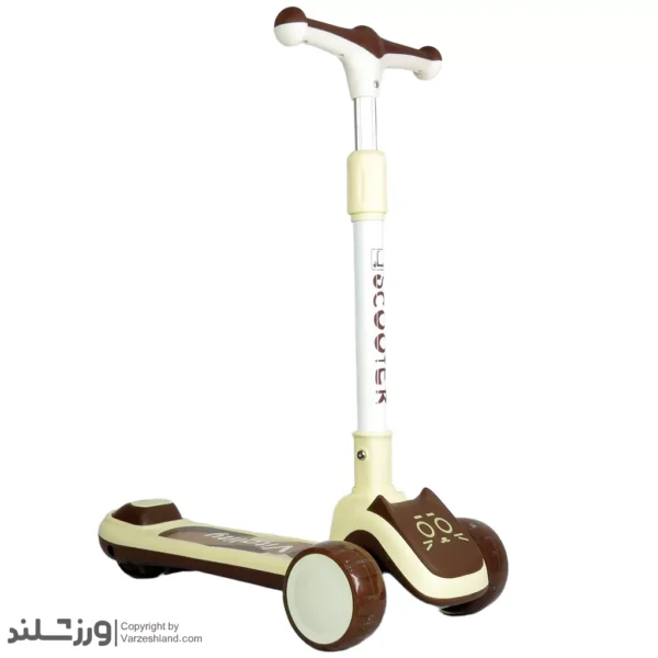 اسکوتر موزیکال KMQ-606 کرم