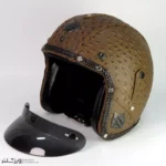 کلاه کاسکت چرم Classic Riders کد ۱۹۱۷ - Image 3