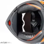 کلاه کاسکت رادین عینک دار فک متحرک StormStrike کد 1944 - Image 13