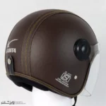 کلاه کاسکت چرم کلاسیک Bronze کد 1958 - Image 6