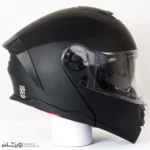 کلاه کاسکت رادین فک متحرک Shadow Black کد 1941 - Image 2