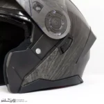 کلاه کاسکت رادین عینک دار فک متحرک Carbon Style کد 1942 - Image 7