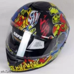 کلاه کاسکت رادین فک متحرک Graffix کد 1949 - Image 6