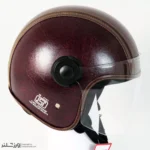 کلاه کاسکت چرم کلاسیک Crimson کد 1958 - Image 4