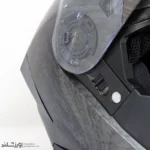 کلاه کاسکت رادین عینک دار فک متحرک Carbon Style کد 1942 - Image 11