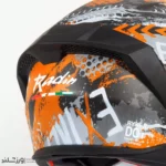 کلاه کاسکت رادین عینک دار فک متحرک StormStrike کد 1944 - Image 10