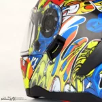 کلاه کاسکت رادین فک متحرک Graffix کد 1949 - Image 11