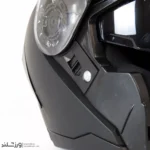 کلاه کاسکت رادین فک متحرک Shadow Black کد 1941 - Image 8