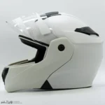 کلاه کاسکت فک متحرک فالکون White Falcon کد 1926 - Image 8