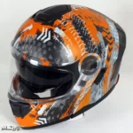 کلاه کاسکت رادین عینک دار فک متحرک StormStrike کد 1944 - Image 8