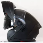 کلاه کاسکت رادین فک متحرک Shadow Black کد 1941 - Image 7