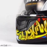 کلاه کاسکت رادین فک متحرک Graffix کد 1949 - Image 13