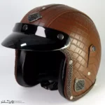 کلاه کاسکت چرم Aldous کد ۱۹۲۰ - Image 4