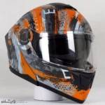 کلاه کاسکت رادین عینک دار فک متحرک StormStrike کد 1944 - Image 5