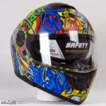 کلاه کاسکت رادین فک متحرک Graffix کد 1949 - Image 3