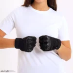 دستکش تاکتیکال نیم انگشتی کد 1915 - Image 7