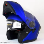 کلاه کاسکت رادین عینک دار فک متحرک Vortex Blue کد 1941 - Image 6