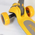 اسکوتر موزیکال صندلی دار باراباس کد ۱۸۹۴ زرد - Image 10