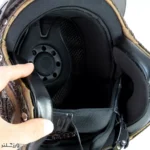 کلاه کاسکت چرم Classic Riders کد ۱۹۱۷ - Image 12