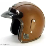 کلاه کاسکت چرم Retro Rider کد 1918 - Image 2