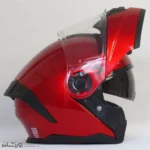 کلاه کاسکت رادین فک متحرک Blaze Red کد 1941 - Image 5
