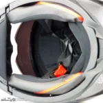 کلاه کاسکت رادین عینک دار فک متحرک Carbonix کد 1948 - Image 16