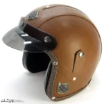 کلاه کاسکت چرم Retro Rider کد 1918 - Image 3