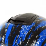 کلاه کاسکت رادین عینک دار فک متحرک  Midnight Splash کد 1945 - Image 8