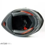 کلاه کاسکت رادین عینک دار فک متحرک Carbonix کد 1948 - Image 17