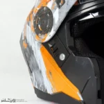 کلاه کاسکت رادین عینک دار فک متحرک StormStrike کد 1944 - Image 11