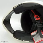 کلاه کاسکت فک متحرک فالکون White Falcon کد 1926 - Image 15