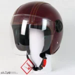 کلاه کاسکت چرم کلاسیک Crimson کد 1958 - Image 7