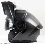 کلاه کاسکت رادین عینک دار فک متحرک Carbonix کد 1948 - Image 6