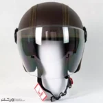 کلاه کاسکت چرم کلاسیک Bronze کد 1958 - Image 2