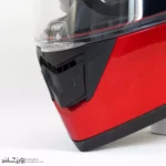 کلاه کاسکت رادین فک متحرک Blaze Red کد 1941 - Image 10