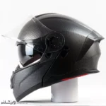 کلاه کاسکت رادین عینک دار فک متحرک Carbonix کد 1948 - Image 5