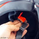 کلاه کاسکت رادین عینک دار فک متحرک Carbon Style کد 1942 - Image 12