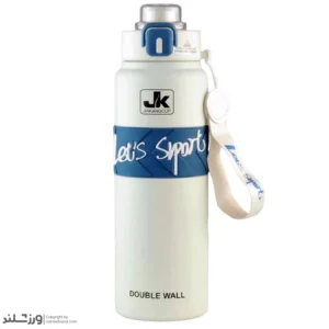فلاسک دوجداره گرم و سرد JK سفید کد 2137
