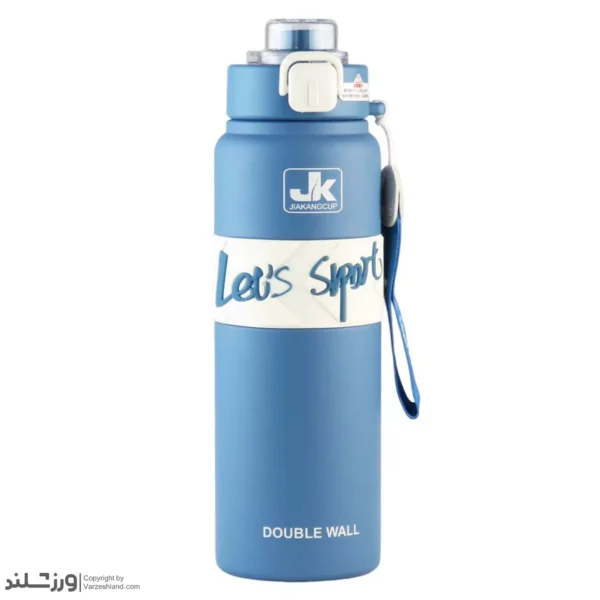 فلاسک دوجداره گرم و سرد JK آبی کد 2137