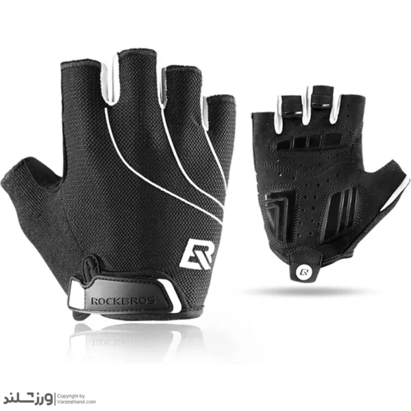 دستکش نیم انگشتی راک براس