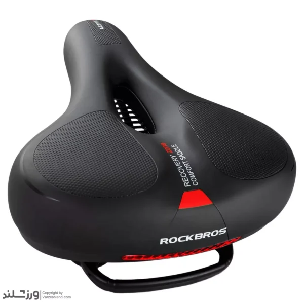 زین پهن دوچرخه مموری فوم راک براس