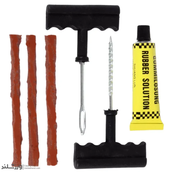 کیت پنچرگیری لاستیک خودرو 6عددی